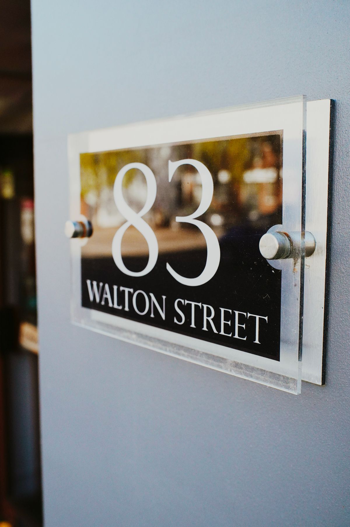 Acrylic Sign Board — S.Creation